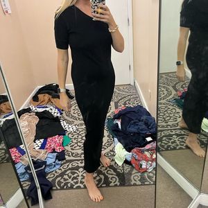 Ralph Lauren Maxi Dress Black Small